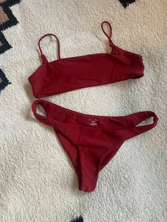 Ark Swimwear Bikini Set (Red) - Picture 3 of 6